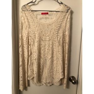 Lace Blouse - cream
